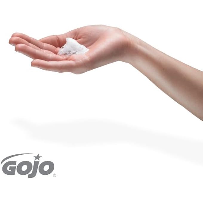 Gojo TFX REFILL, 5665-02 - FRAGRANCE FREE ADVANCED GREEN CERTIFIED FOAM HAND WASH (1200 ML) - 2 PACK - Image 2
